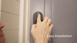 Tapo Official Store | DL110 | Smart Wi-Fi Door Lock | Rapid Fingerprint Recognition | 1-Year Battery Life | IP65 Weatherproof | TP-Link