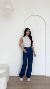 CELANA JEANS WANITA LOWIE CARGO -SYS CLOTHIER