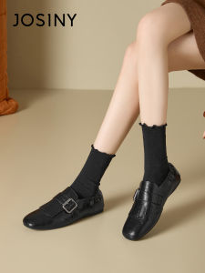 Josiny | Lace-up Oxford Flat Women Shoes Soft and Comfortable