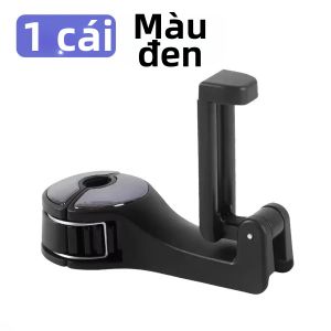 Giá Đỡ Tựa Đầu Xe Hơi 1 Chiếc Có Thể Điều Chỉnh Đa Năng 2 Trong 1 Kẹp Điện Thoại Móc Treo Ghế Sau Phụ Kiện Lưu Trữ Đồ Dùng Du Lịch Cho Ô Tô