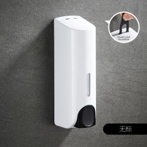Wall Mounted Nail-Free Dual Foam Soap Dispenser