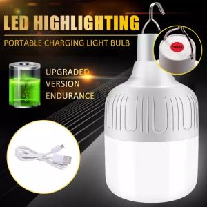 5 Modes Rechargeable USB LED Light bulb lamp Emergency chargeable light Outdoor Bulb Portable