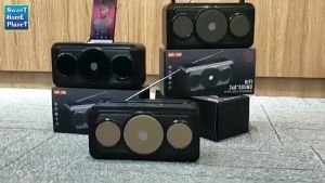 High Power Bluetooth Speaker Outdoor 8W Portable Speaker Wireless FM Subwoofer Loud Volume TF Call U Disk