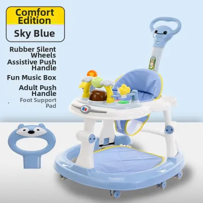 Walking Support Learning Baby Walker Prevents O Legs Side Flip 2-in-1