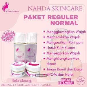 Nahda Skincare PAKET ACNE & NORMAL GLOW Original Terjamin Originalnya !! FREE BONUS