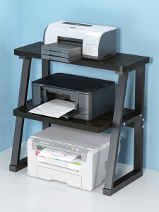 WUBUWEI | Compact Dual-layer Office Printer Shelf