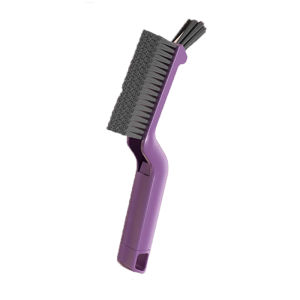Wanjiali Bathroom Gap Brush Hard Bristle Tile Cleaner No Dead Angles Floor Crack Cleaning Brush for Toilet And Kitchen