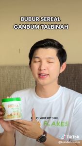 PRIMAFLAKES GANDUM TALBINAH BANTU ATASI SAKIT MAAG ASAM LAMBUNG GERD MELANCARKAN PENCERNAAN BUBUR SEREAL MENU DIET SEHAT ORIGINAL