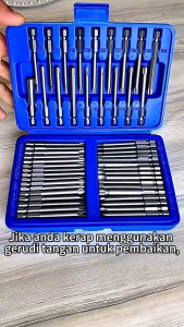 50PCS Electric screw driver bit set /CR-V Steel screw set/tool set box /Lengthened bit