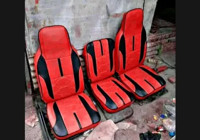 sarung jok fuso/torontonHino lohan PS 500 satu set kiri kanan (no sarung stir)