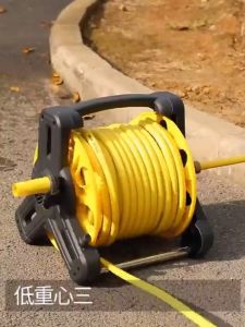 GARDEN HOSE REEL  1/2" HOSE 10M-35M WATER PIPE RACK HEAVY DUTY HOSE REEL HOLDER GARDEN/COURTYARD/TOILET/HOUSE CLEANING High-pressure gun nozzle