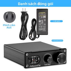 Amply Kỹ Thuật Số Mono Douk Audio G2 Compact 100W Dành Cho Loa Siêu Trầm & Sử Dụng Âm Thanh Nổi HiFi Toàn Dải Trên Máy Tính Để Bàn