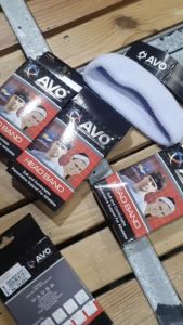 Headband AVO Ikat Kepala Running Bando Olahraga Bandana Sport