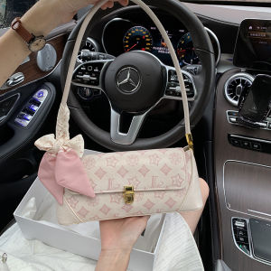 TAMATHA Womens Underarm Bag Fashionable Design Luxury Shoulder Bag 2025 New Style French Bread Bag Casual Leisure Handbag