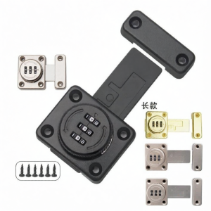 Drill-Free Double Sliding Door Password Lock