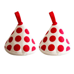 Mũ Nồi Cách Nhiệt Tam Giác Kẻ Caro Cho Nhà Bếp Nồi Sắt Lò Nướng Cách Nhiệt Dụng Cụ Nhà Bếp Dụng Cụ Nấu Ăn