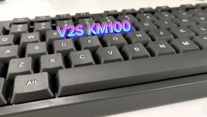 V2S KM100 Wired Business Office Keyboard and Mouse Combo Set
