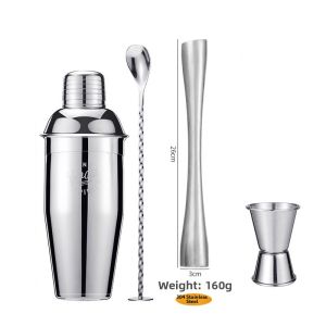 Stainless Steel Bar Cocktails Shaker Set 700ml