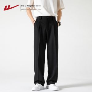 Warrior | Spring Comfortable and Elegant Loose Trousers Mens Casual Pants