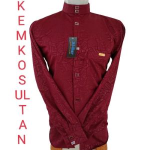 kemko sultan embos motif etnik lengan panjang terbaru 2025