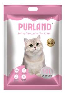 PURLAND Bentonite Cat Litter Sand 10L