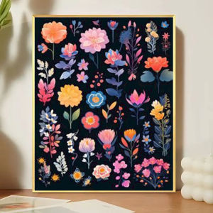 1000Pieces Jigsaw Puzzle Beautiful Simple Flowers Scene For Adults Perfect For Quiet Evening Activity