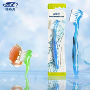 Dentek | Orthodontic Retainer False Teeth Cleaning Brush