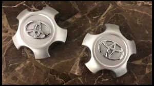 Logo chụp mâm ốp lazang bánh xe ô tô Toyota RAV4 2009-2013 - Chất liệu nhựa ABS cao cấp
