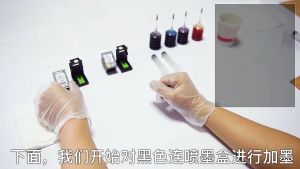 Cartridge Cleaning Solution Suction Tools or Suction Kit for HP / Canon Empty Cartridge