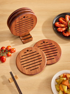 MEIZHULIJIA | Heat Resistant Wooden Kitchen Table Protector