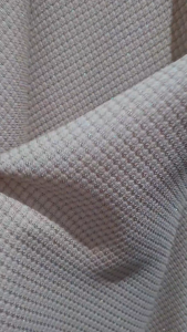 (S.S.S) ผ้าฮอลโลว์ Hollow | ผ้าโพลีพรีเมียม หน้ากว้าง 58นิ้ว เนื้อสัมผัสเรียบหรูดูแพง และ ด้ายเงา Metallic เหมาะสำหรับงานแฟชั่น