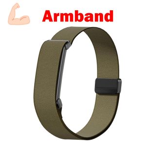 New Nylon Woven Bicep Band 2PC for Google Fitbit Air Strap Fitness Tracker Replacement Strap Magnetic for Google Fitbit Air Band