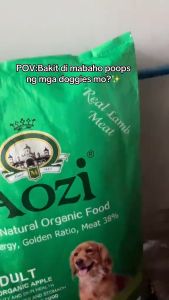 All Stages Dogs Dry Food 1kg Aozi Natural Lamb and Apple Organic Adult Dog DR Pet Supplies