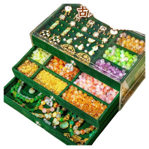 Girls Birthday Gift Toys Childrens Simulation Makeup Desk Pretend Play Dollhouses Acrylic Material Suitable for Ages 3-18