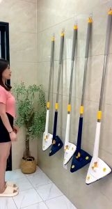 Chổi lau nhà tam giác tự vắt xoay 360 độ thế hệ mới Chổi lau nhà tự vắt thông minh tam giác Chổi Lau Đa Năng Hình Tam Giác LA-03 Lau Cửa Kính Chổi lau nhà hình tam giác Cây Lau Nhà Tam Giác