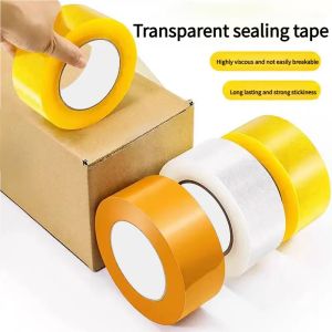 Viscosity Clear Adhesive Tape Box Carton Sealing Packing Tape DIY Mounting Fixing Tape Clear Adhesive Tape