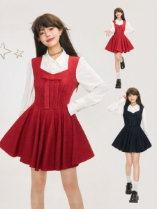 KEIKO | Đầm Không Tay Phong Cách Công Chúa Pháp Có Nơ Trang Trí