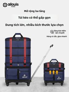 Túi Du Lịch Có Bánh Xe Gập Lớn