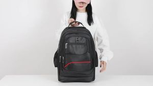 Premium Trolley Laptop Backpack With Wheels Cabin Luggage Size Student School Bag (SG Stocks)