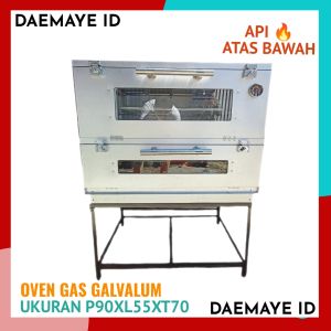 Oven Gas Api Atas Bawah / Oven Gas Ukuran 90x55x70 cm