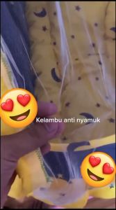 AYUNAN BAYI / AYUNAN TEMPAT TIDUR ANAK BAYI / AYUNAN INSTAN TERBARU / AYUNAN KARAKTER JUMBO