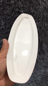 DĨA OVAL 28X10X2 CM - GỐM SỨ MINH LONG I - HÀNG VIỆT NAM CHẤT LƯỢNG CAO