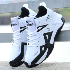 High-top Basketball Shoes for Men Trainers Spike Running Shoes for Men Breathable White Sneakers Sport Shoes For Men