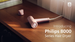 Philips 8000 Series High-Speed Ionic Hair Dryer with ThermoShield Advanced Heat Protection BHD837/03