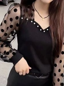 เสื้อเชิ้ตผู้หญิงแขนยาวลายสก็อตสไตล์เกาหลี ทรงหลวม แขนยาว ทรงเข้ารูป เสื้อเชิ้ตผู้หญิงสไตล์เกาหลี แขนยาว เสื้อเชิ้ตผู้หญิง