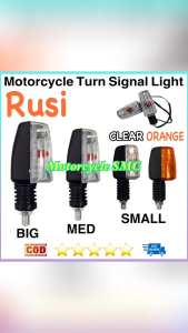 Motorcycle 1Pair Turn Signals Light For Rusi TC125/150/175 Orange Clear Big/Medium/Small