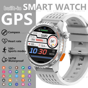 New Men Women Smart Watch 466*466 HD AMOLED Screen Bluetooth Call Health Smartwatch GPS Tracker 100+Sports Modes 5ATM Waterproof