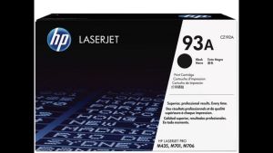 Mực In HP 93A Black Original LaserJet Toner Cartridge (CZ192A) - Hàng chính hãng