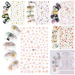 Sticker Dán Móng Tay Hoạ Tiết Icon Mặt Cười / XoXo / Hoa Cúc / Nước Hoa / Diamond Jewelry /  Nails sticker Series F085 – F090