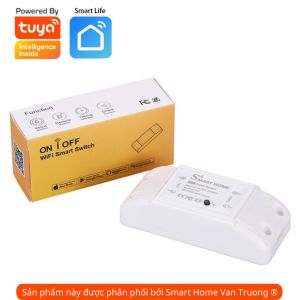 Công tắc Wifi thông minh Tuya single - SmartHome Giá Rẻ - App Tuya - 3G 4G